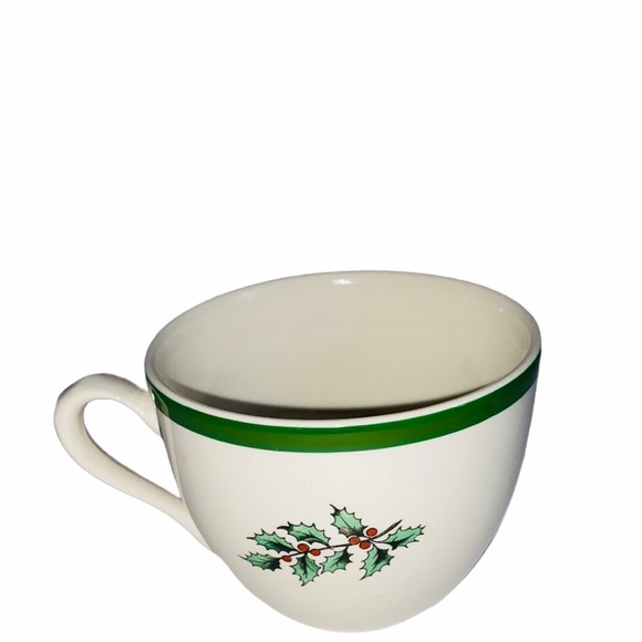 Set of 4 Spode Christmas Tree Saucer & Mugs - Picture 9 of 11